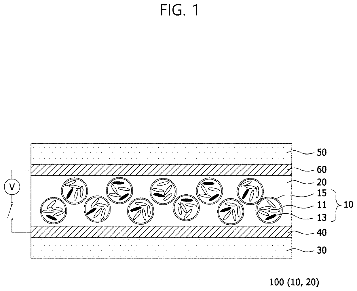 Light transmittance control panel for smart windows and smart window for vehicle with the same