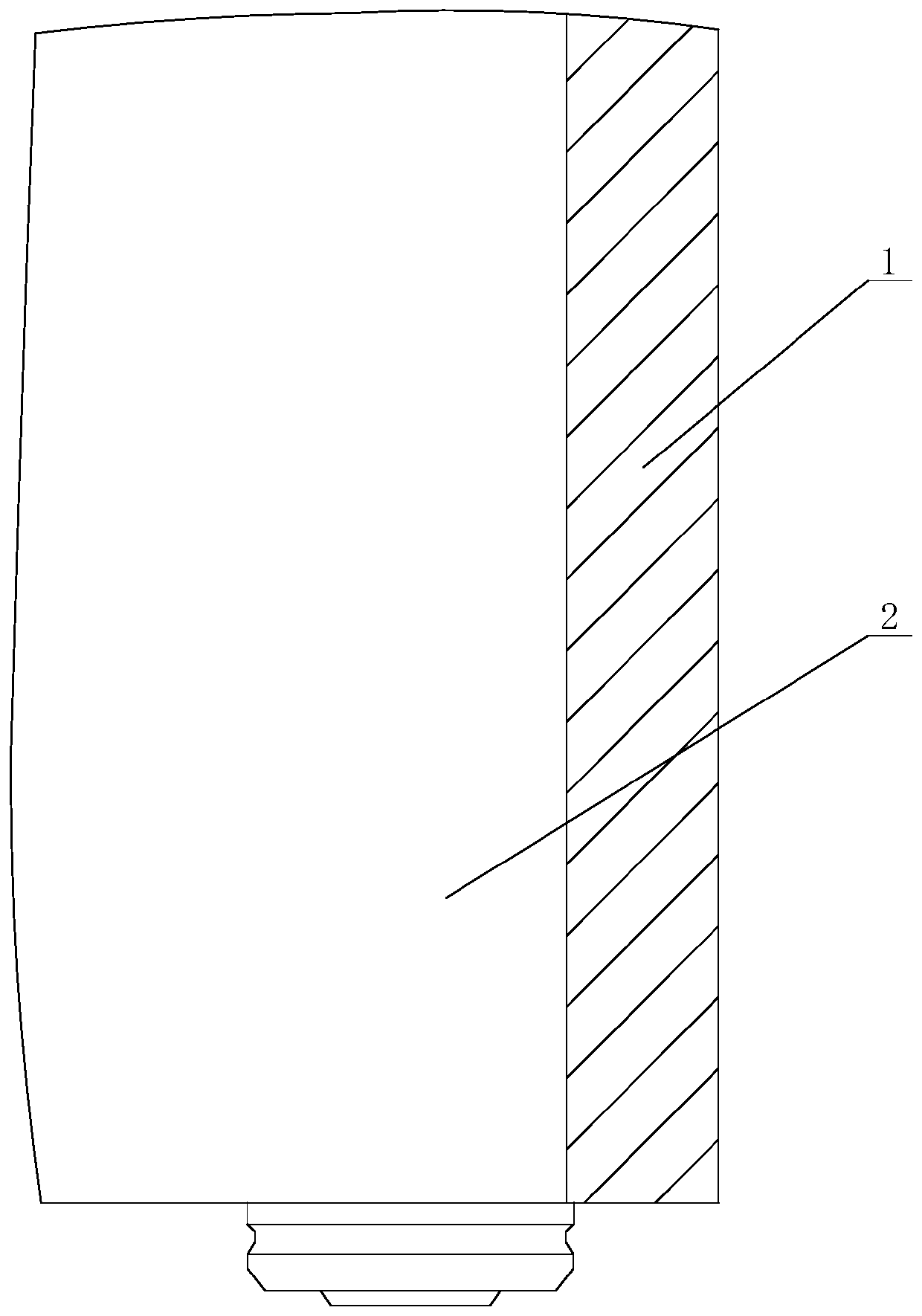 A kind of fan blade and preparation method thereof