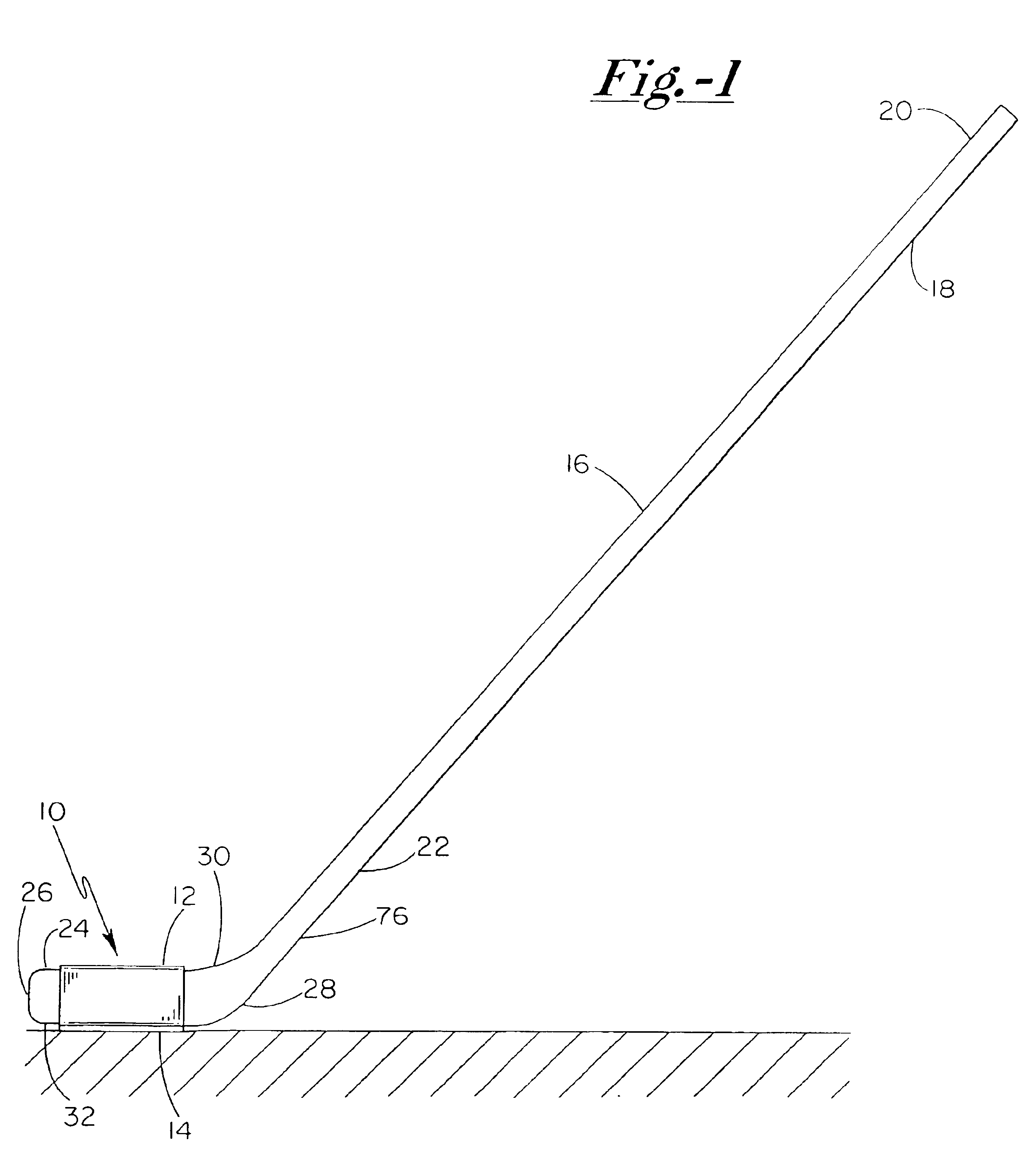 Attachment for blade of hockey stick