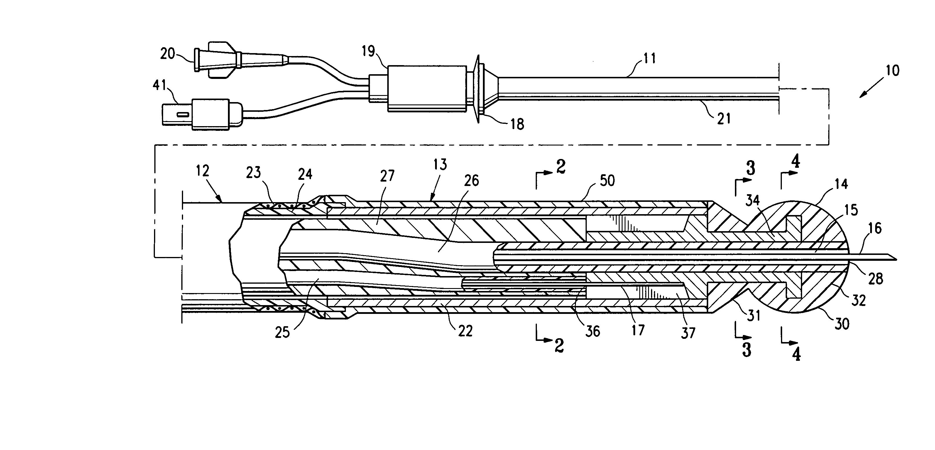 Echogenic needle catheter configured to produce an improved ultrasound image