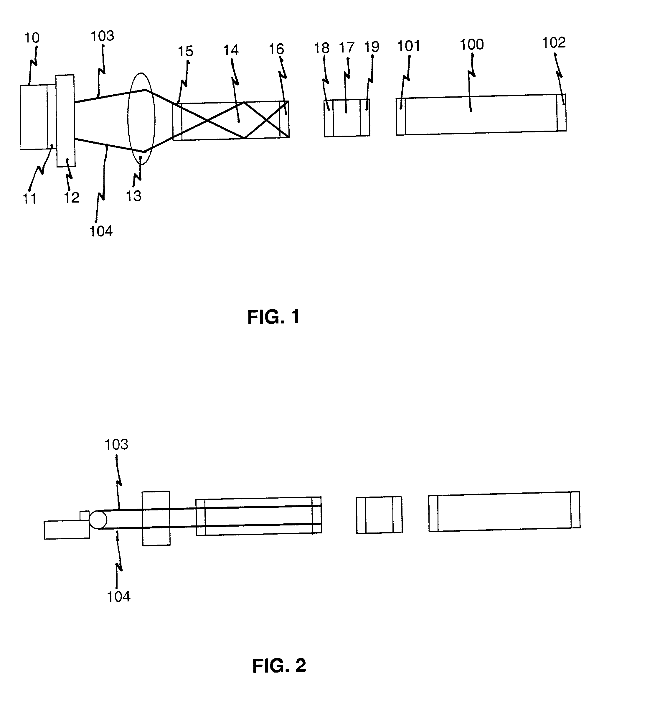 Diode array end pumped slab laser