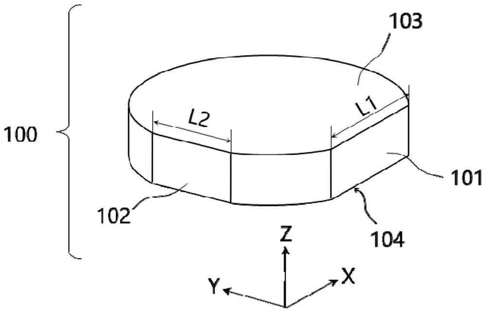 Laser fragmentation method for solid material