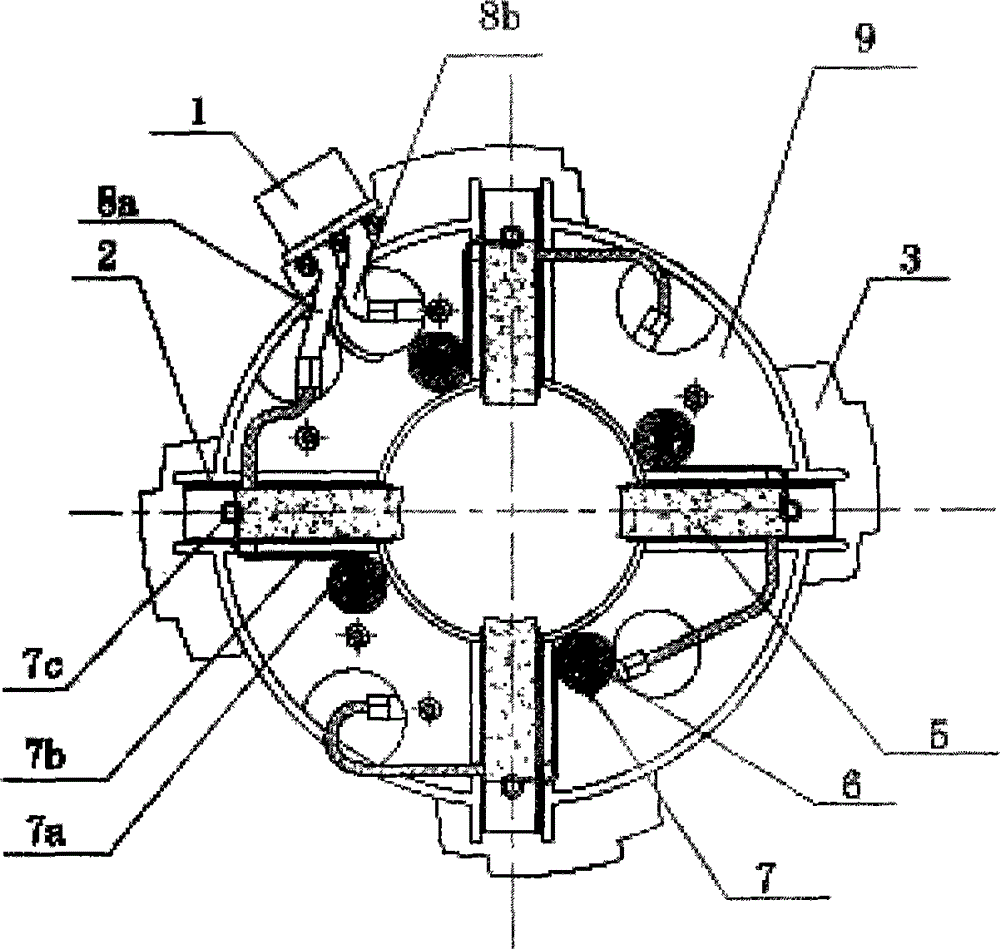 Carbon brush assembly for motor