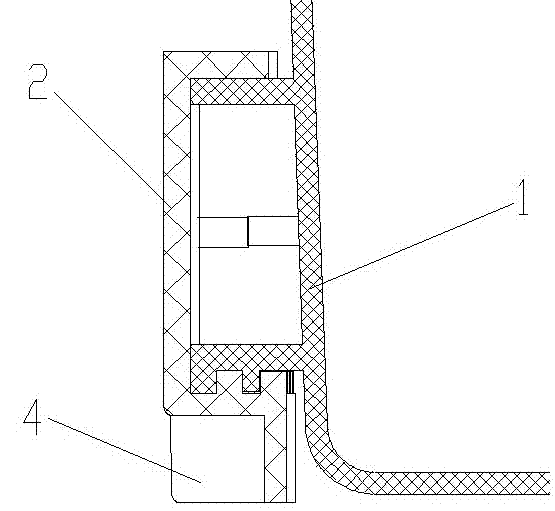 Refrigerator drawer sliding component and refrigerator