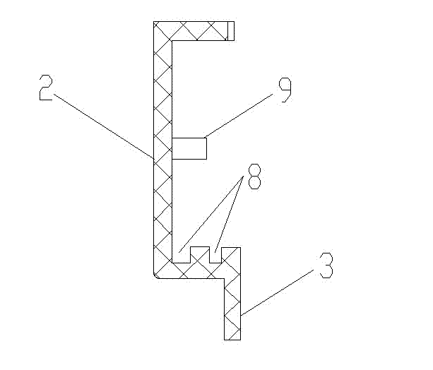 Refrigerator drawer sliding component and refrigerator