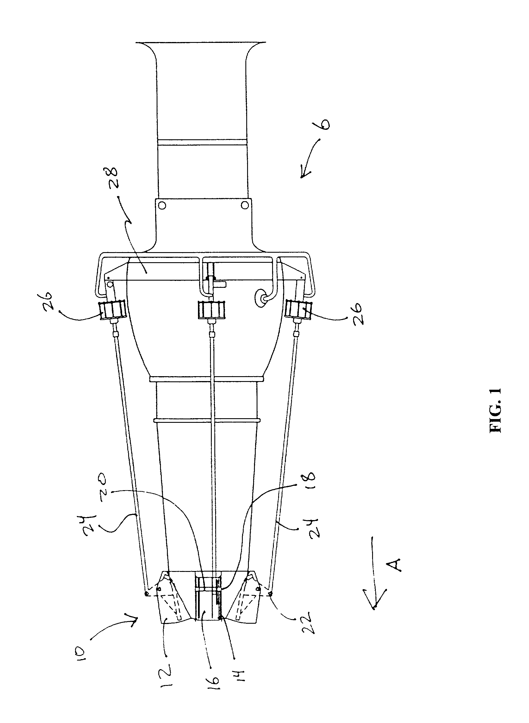 Apparatus and method for thrust vector control