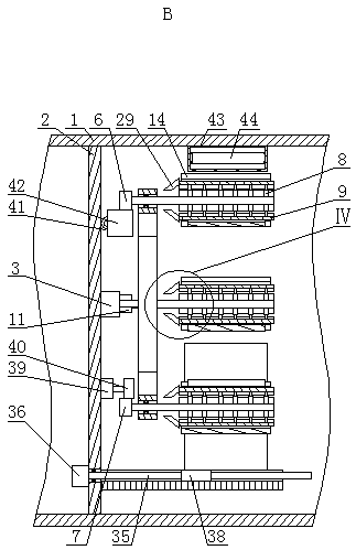 Heating-type electronic film winding device