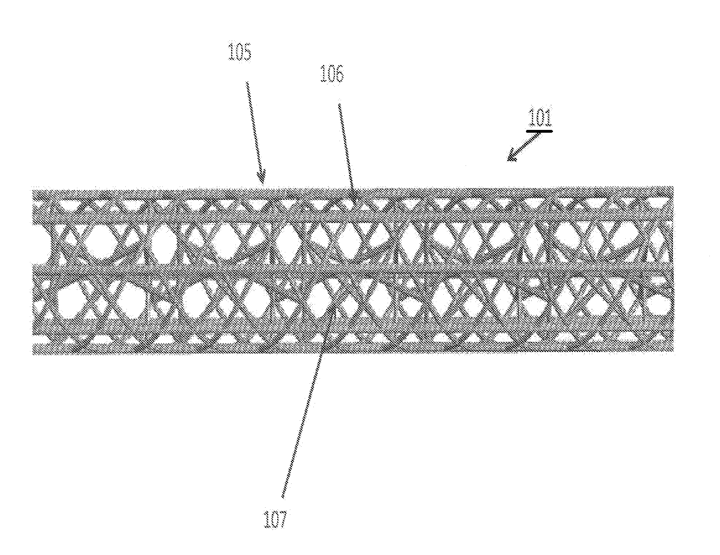 Minimal weight composites using open structure