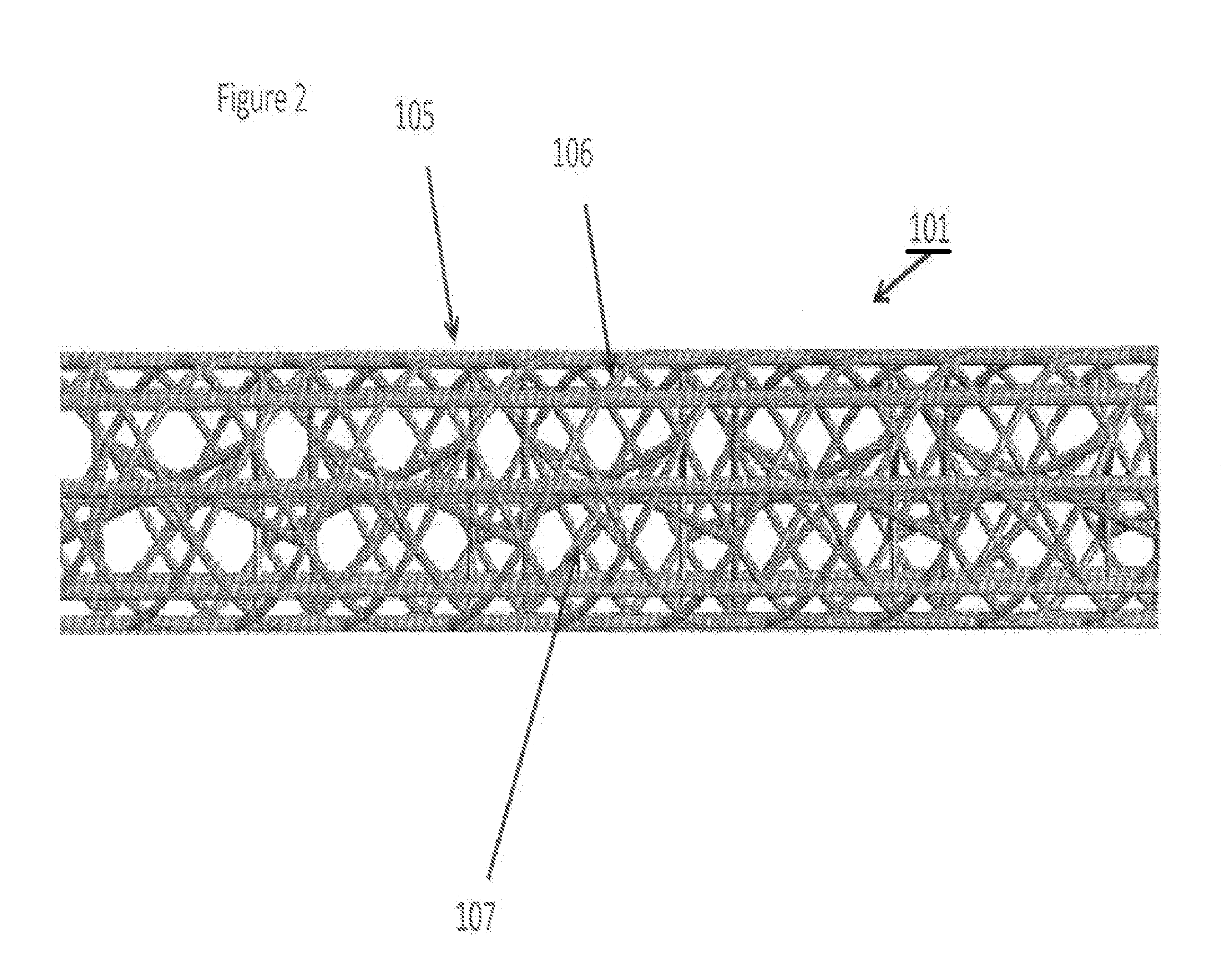 Minimal weight composites using open structure