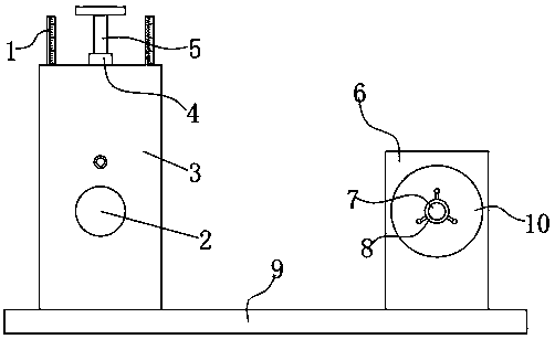 Skin stripping device for wire and cable recycling