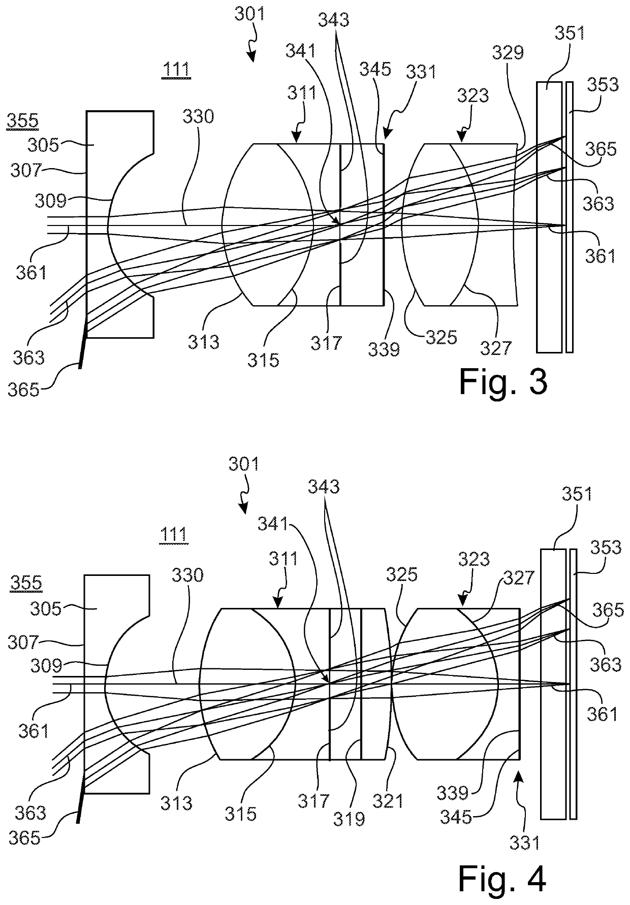 Optical System for a Video Endoscope and Video Endoscope