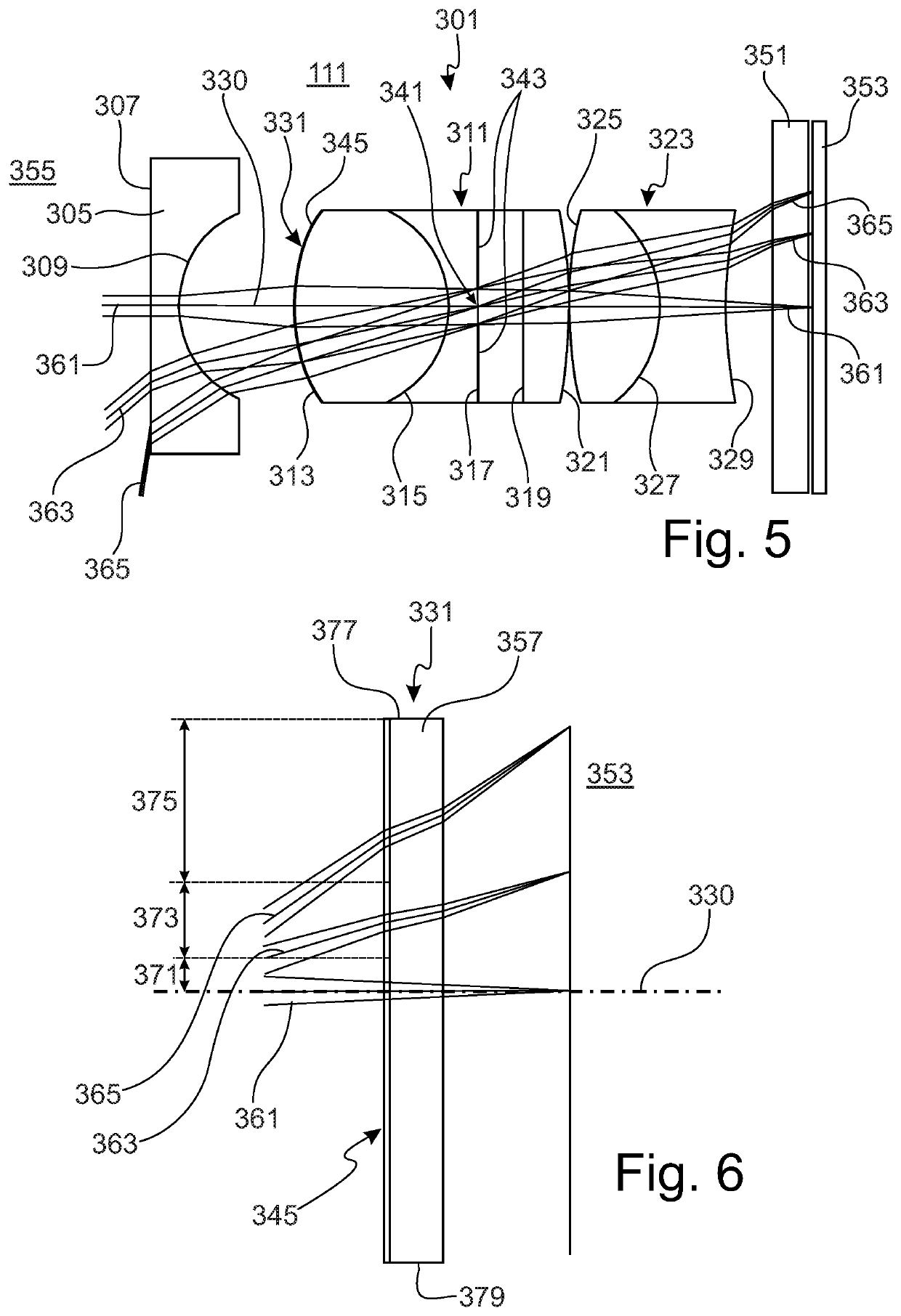 Optical System for a Video Endoscope and Video Endoscope