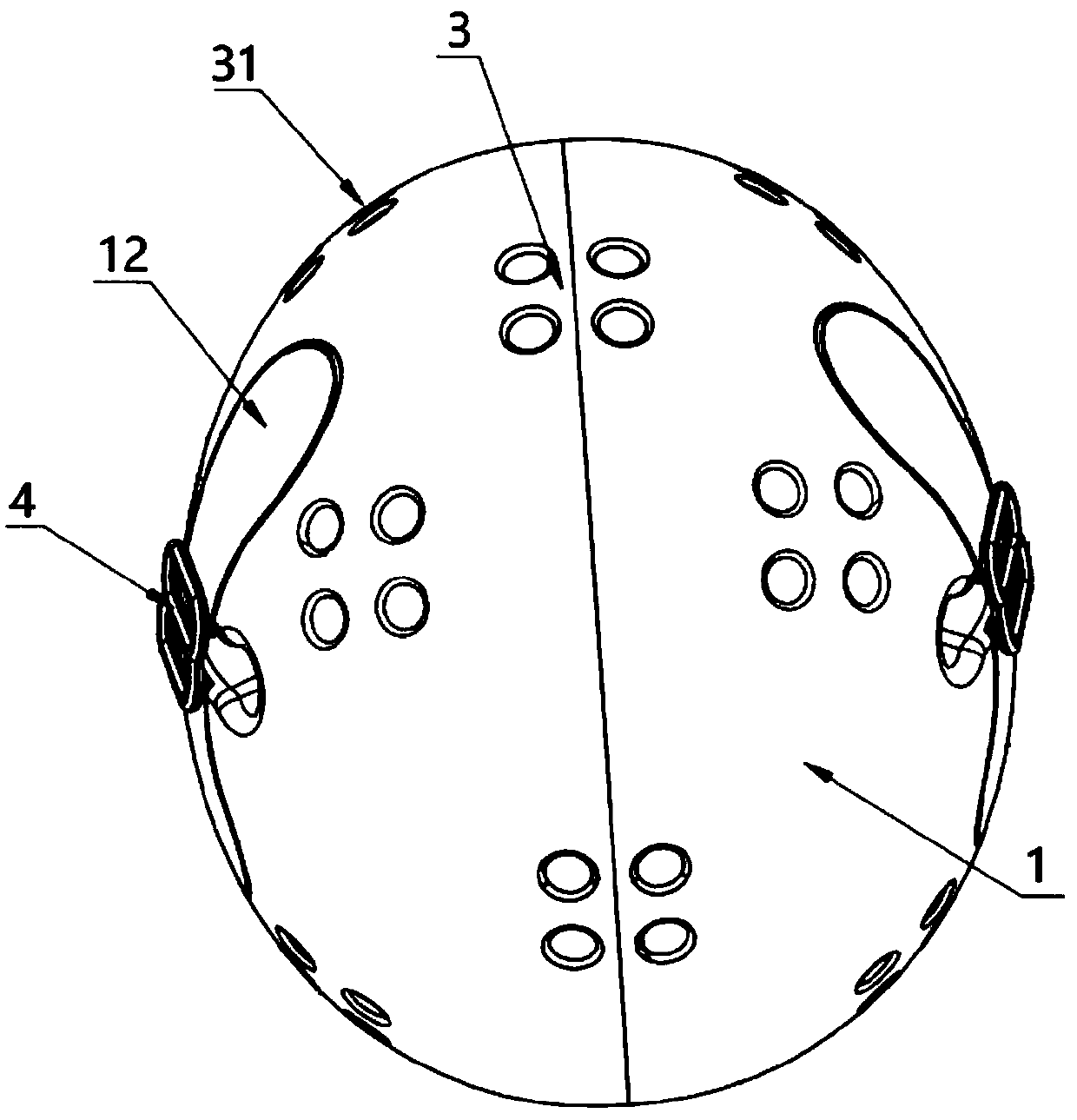 Infant malformation prevention head fixing device