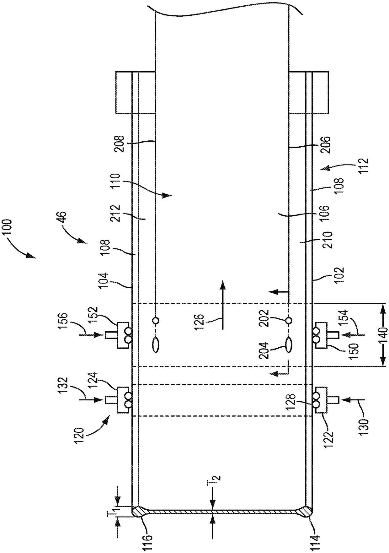 Method and apparatus for continuous processing of a flexible glass ribbon