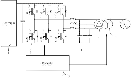 Grid-connected control method for grid-connected inversion power supply