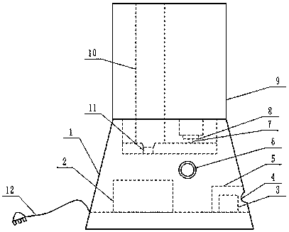 Environment-friendly humidifier capable of automatically adjusting working mode