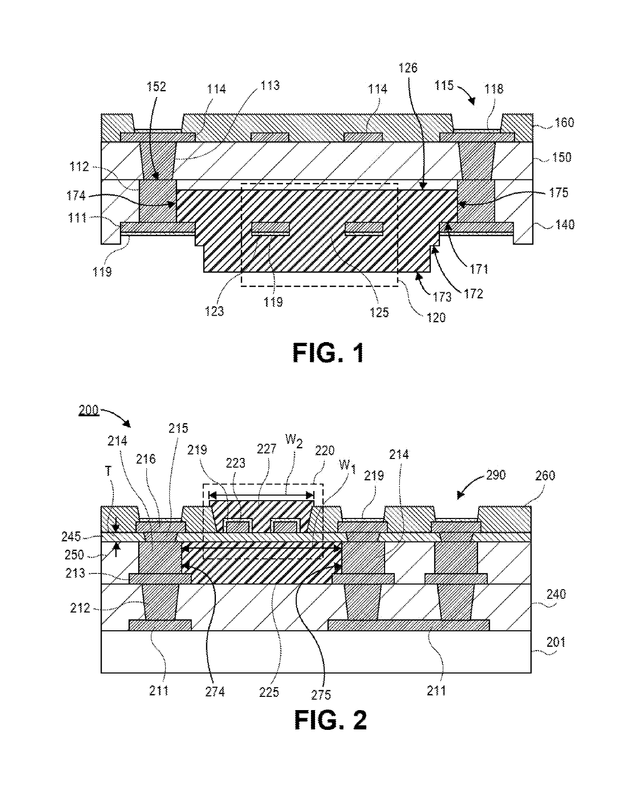 Methods to selectively embed magnetic materials in substrate and corresponding structures