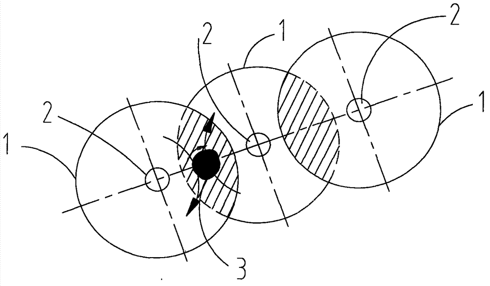 Screen capable of preventing materials from blocking during material processing and self-cleaning method thereof