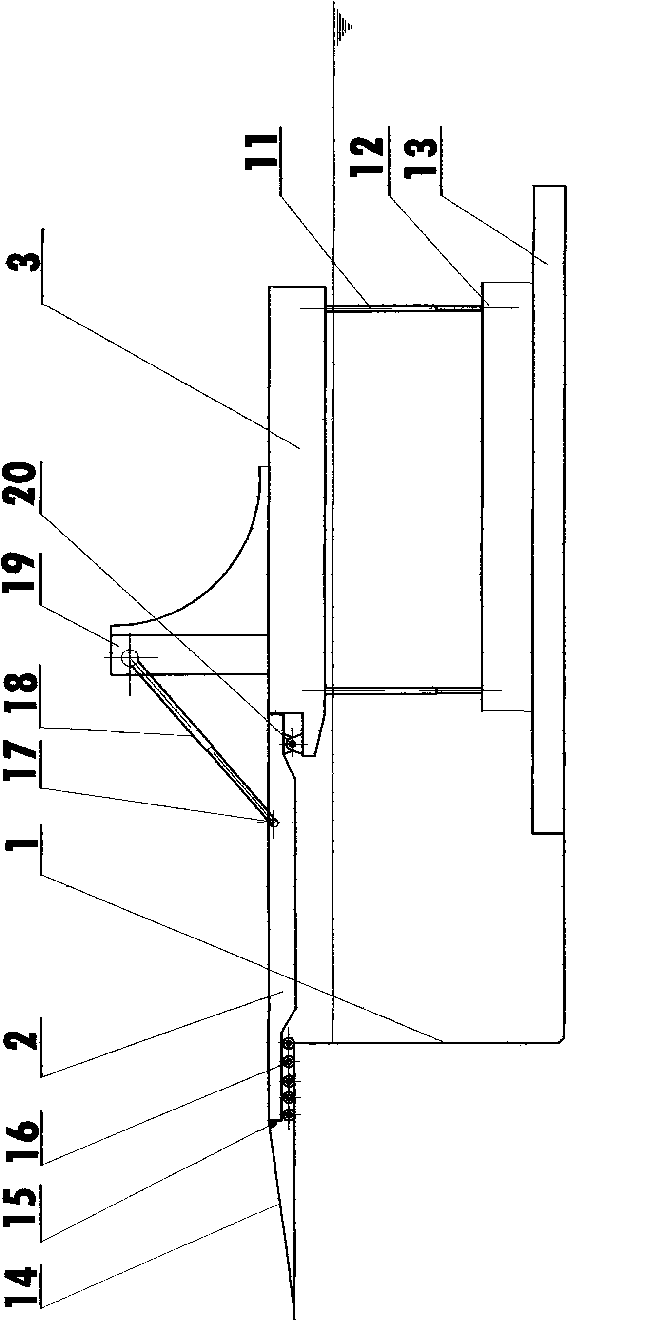 Method for improving ship handling efficiency of containers (or bulk cargo) and equipment thereof