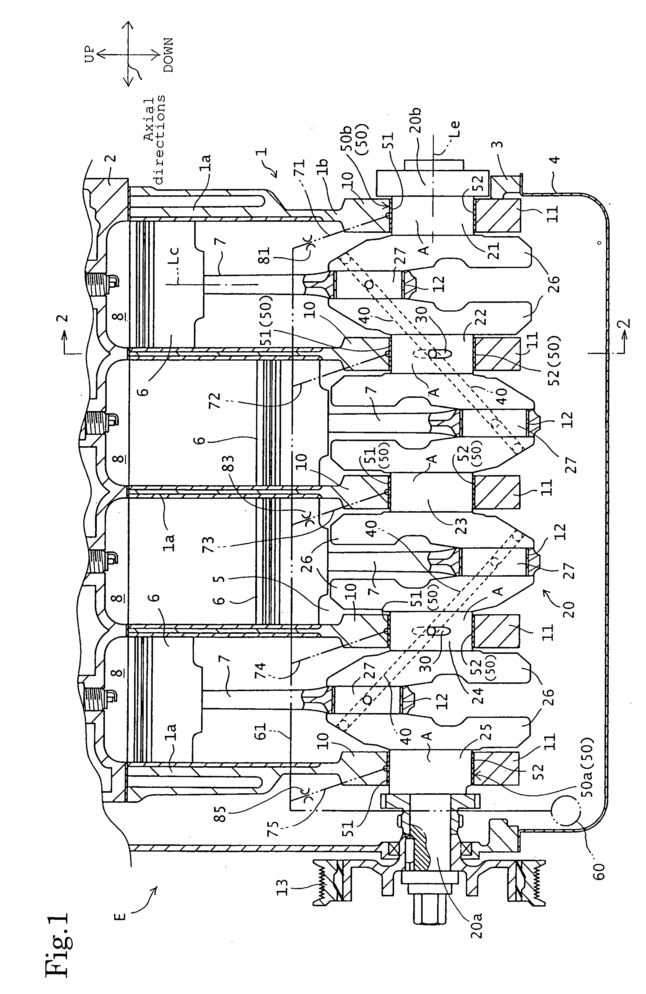 Crankshaft lubrication system