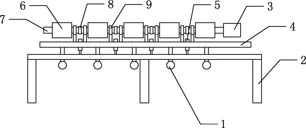 Dismounting type conveying device for pipelines