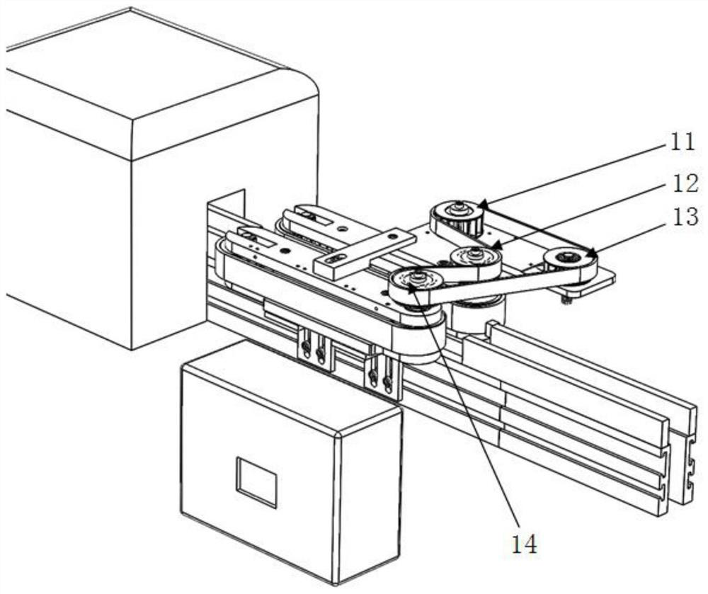 Tobacco bale subpackaging device of packaging machine