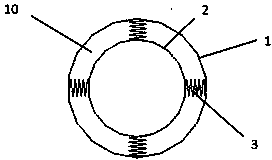 Hybrid energy dissipation vibration damping device