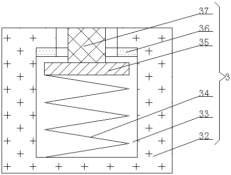 A protective auxiliary device for natural gas pipeline laying