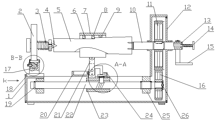 Cooked-corn threshing device and application method thereof