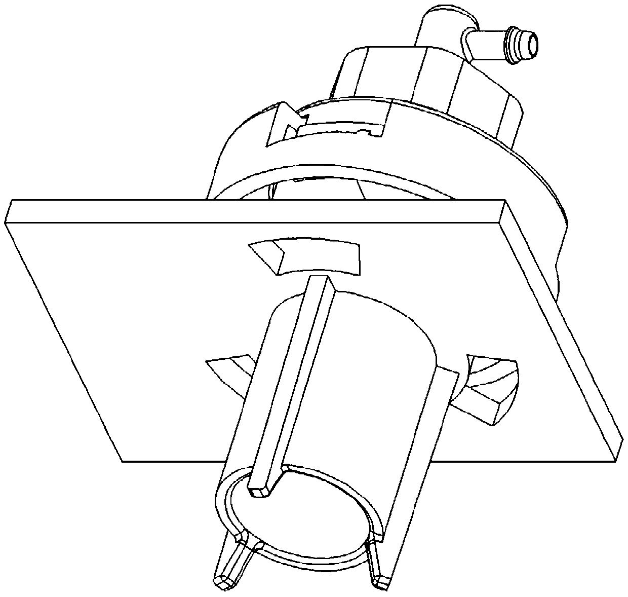 Sealing structure and household electrical appliance