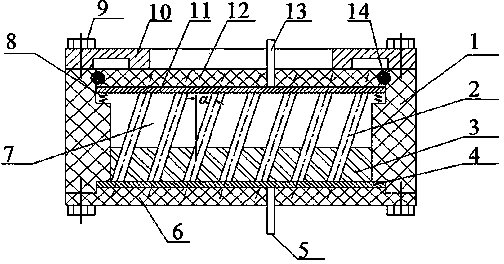 Piezoelectric ceramic sensor oscillator