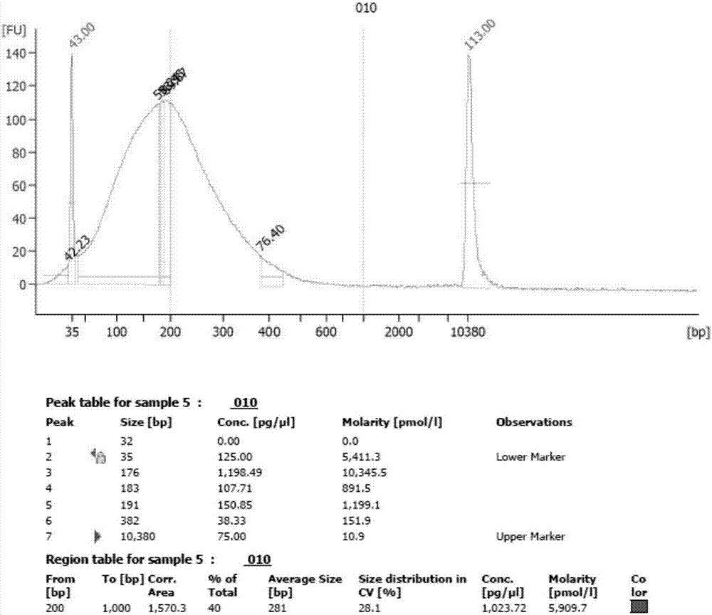 Method for detecting abortion tissue DNA copy number variation and chimera