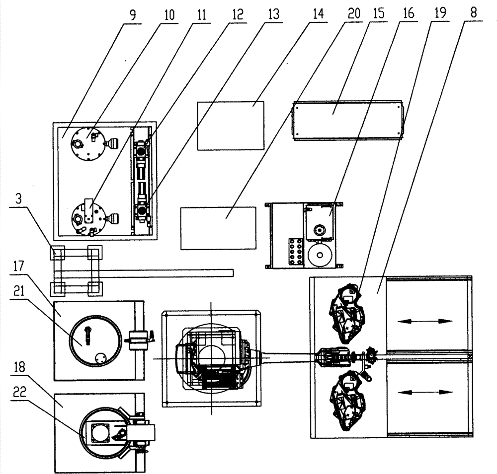 Five-axis robot gluing equipment and technology