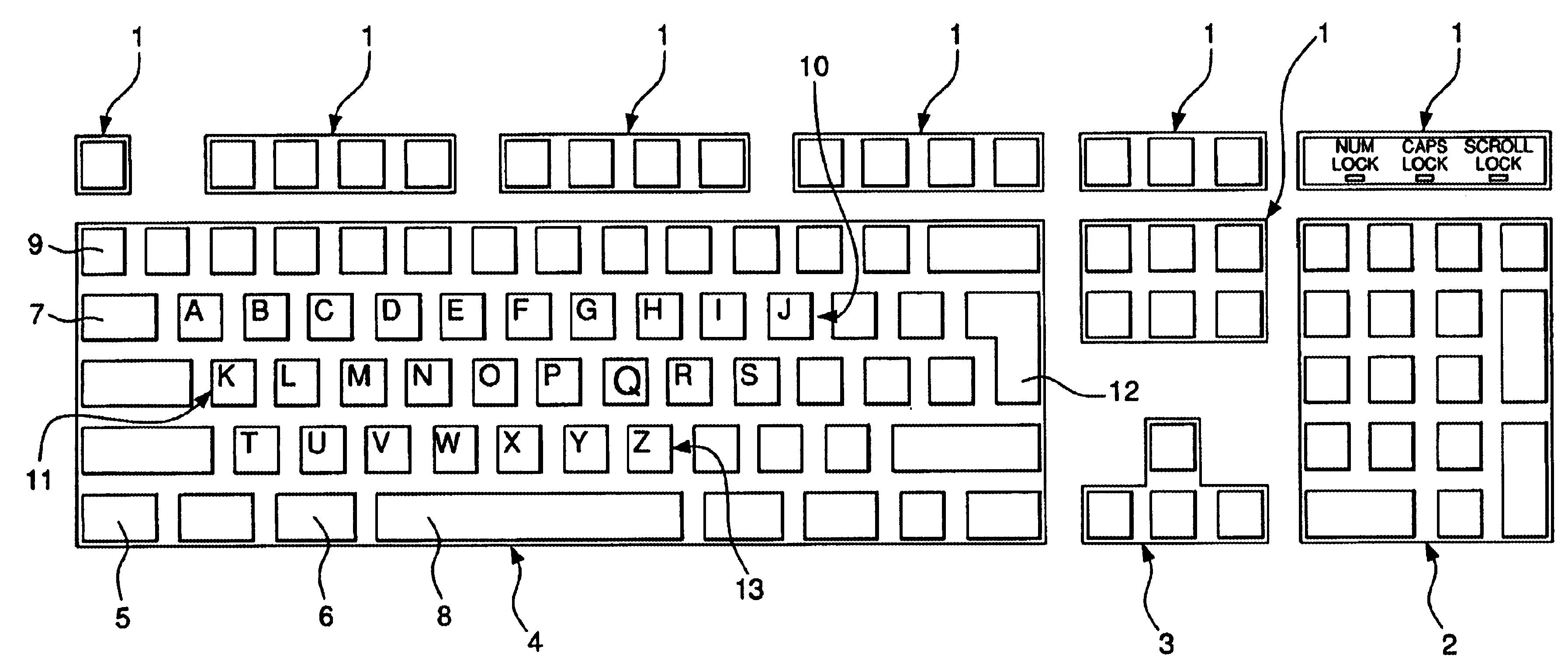 Keyboard layout