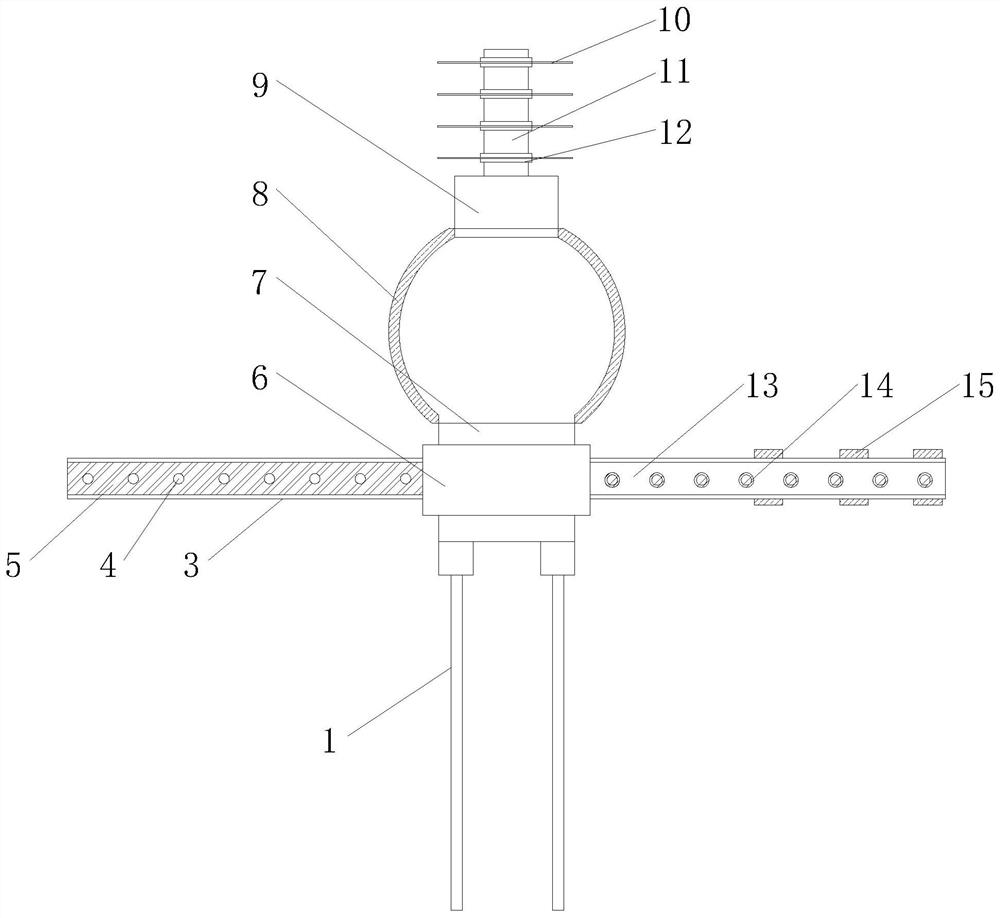 A polymer ptc temperature sensor