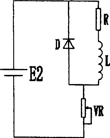 Driving circuit for nuclear power station reactor control stick