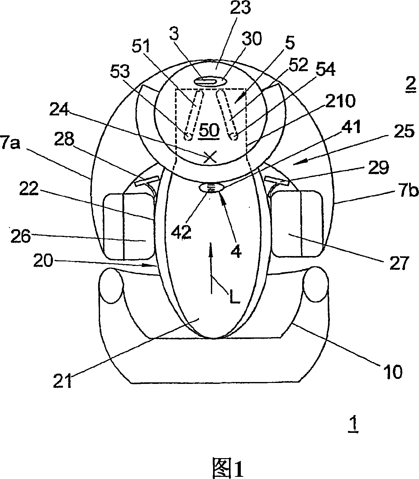 Child protection system for motor vehicles