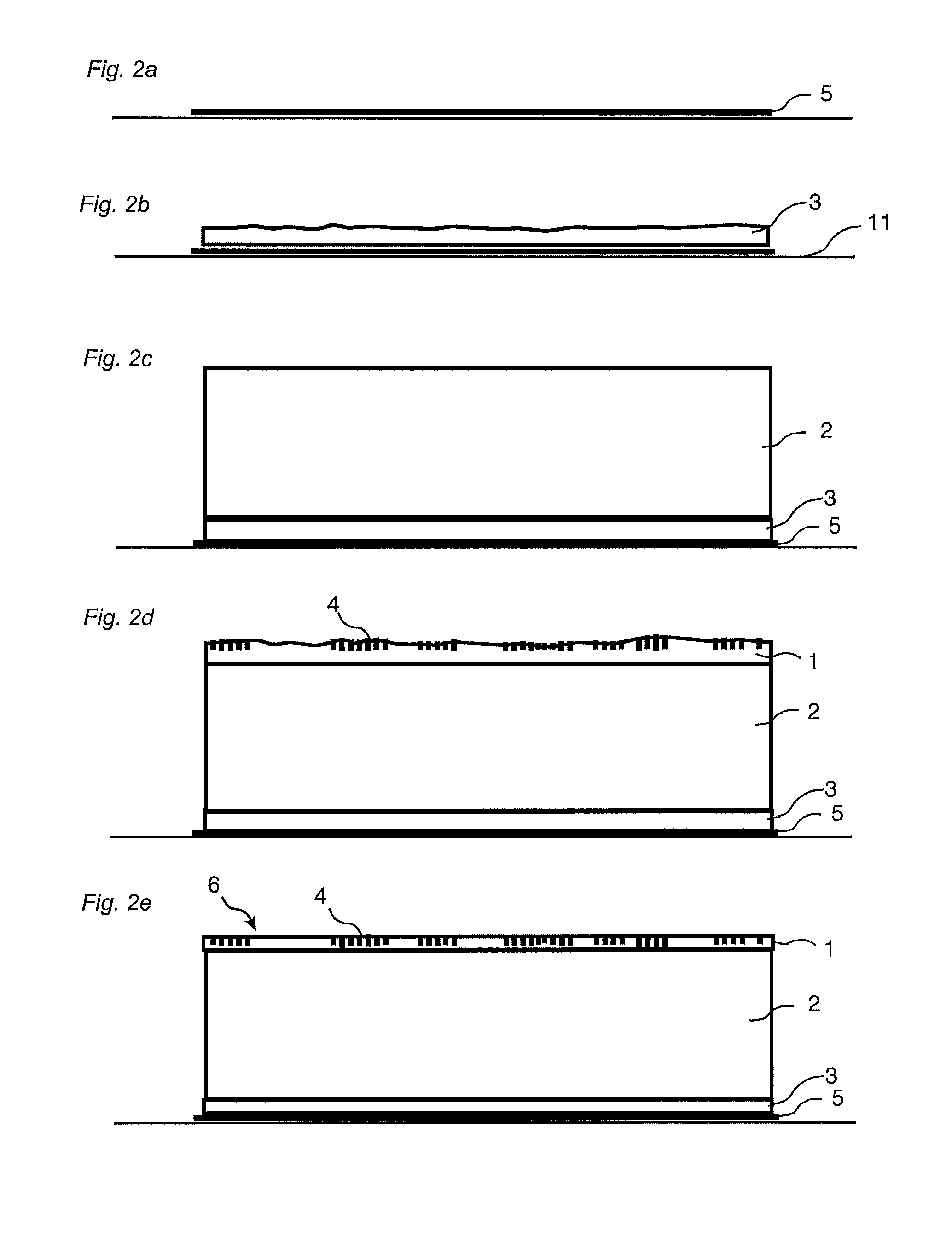 Powder based balancing layer