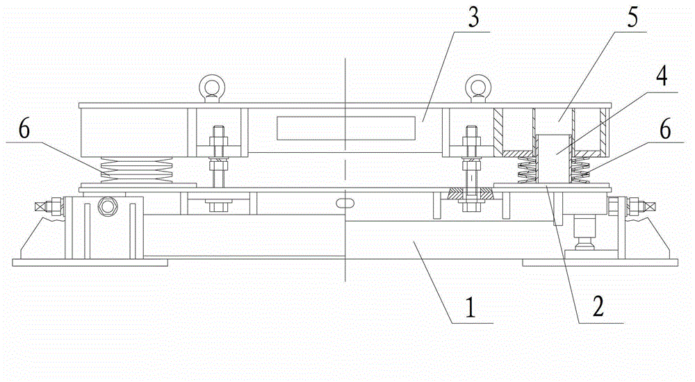 Buffer type weighing machine for iron and steel materials