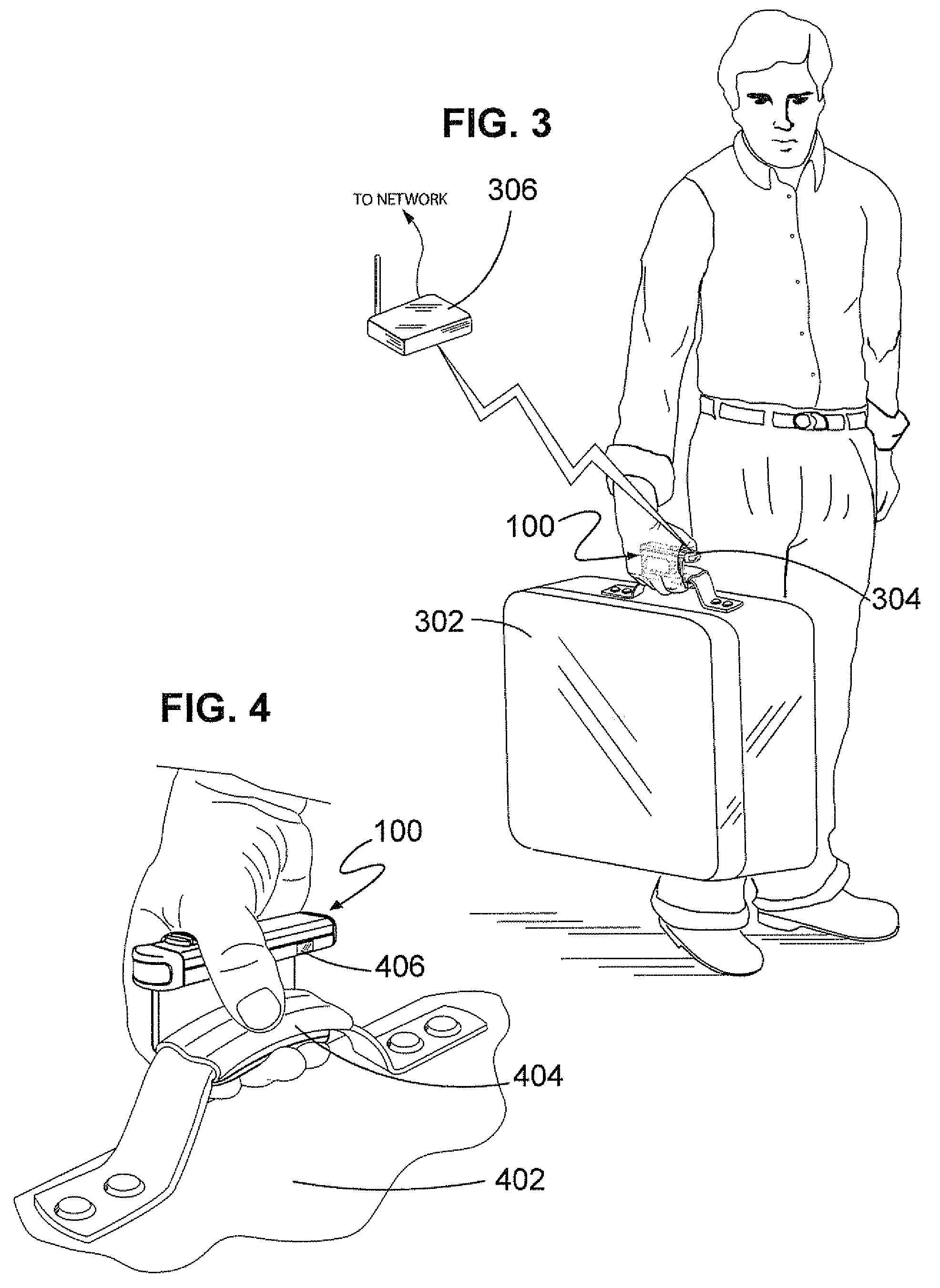 Apparatus and method for measuring luggage weight