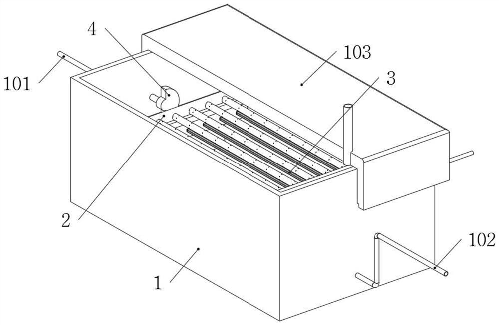 Carbon neutralization emission treatment system for building construction