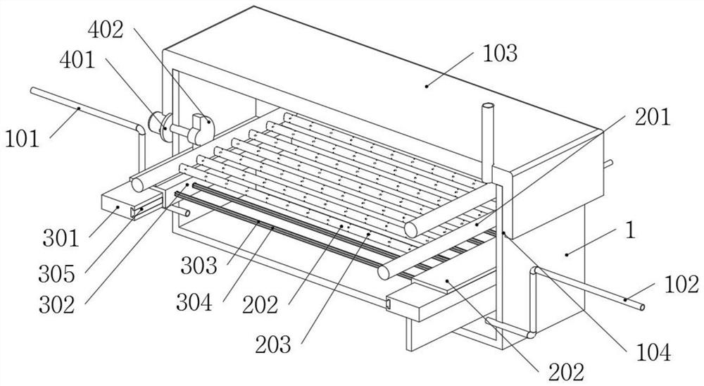 Carbon neutralization emission treatment system for building construction