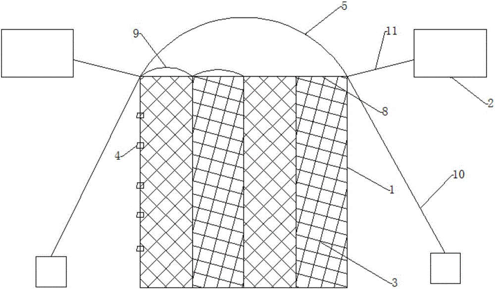 Flexible gravity structure floating violent typhoon resistant aquaculture cage