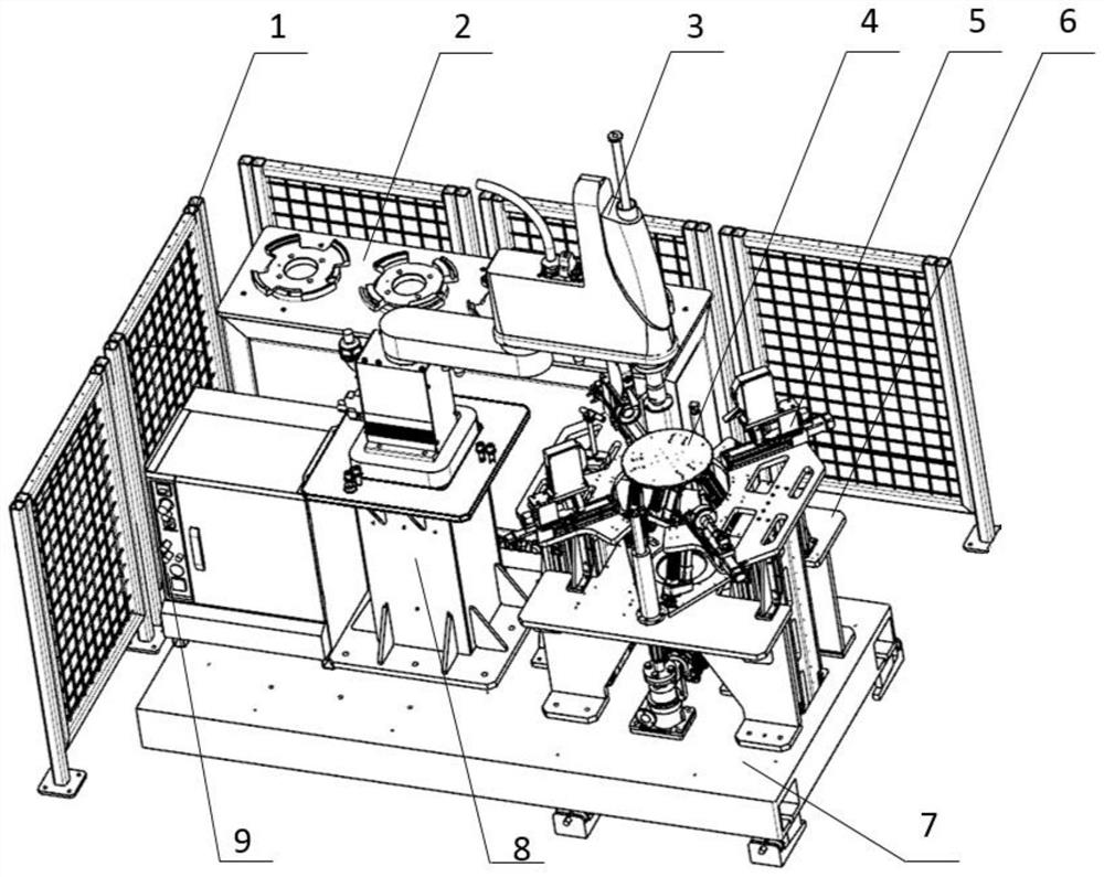 High-precision assembling system and assembling method