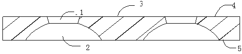 Vapor plating method for organic light-emitting diode