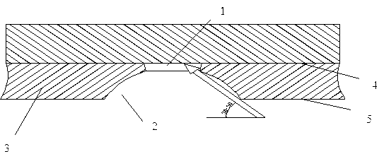 Vapor plating method for organic light-emitting diode