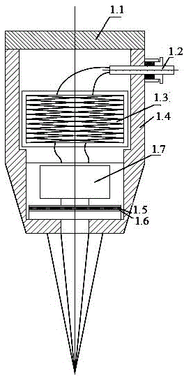 An LED explosion-proof lamp system and its application method that utilize the vibration energy of the oil extraction site to emit light