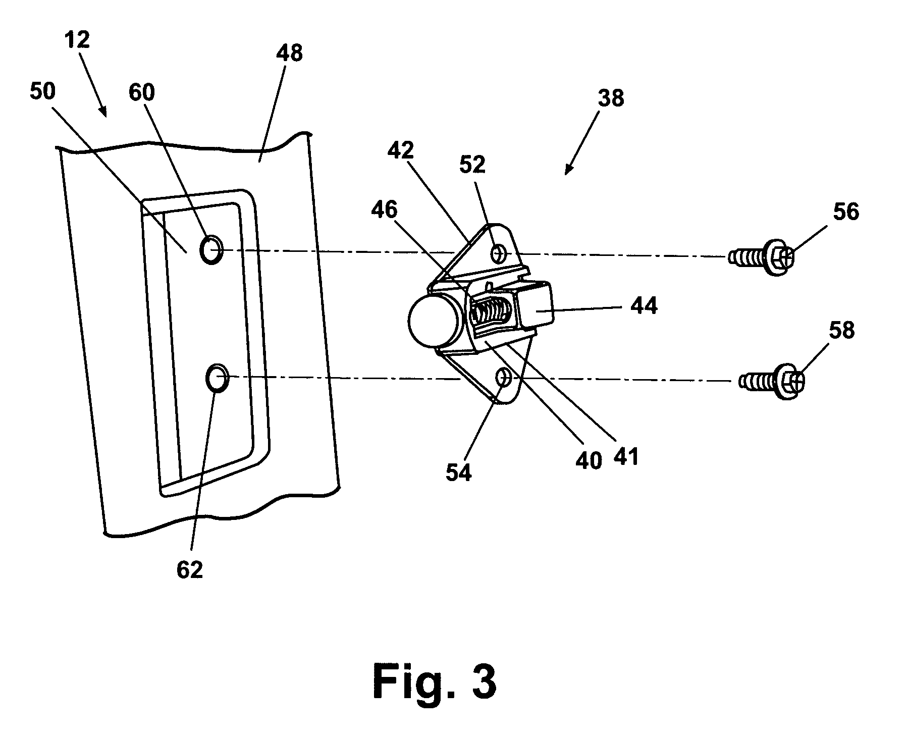 Dampened slide for an anti-chucking wedge assembly