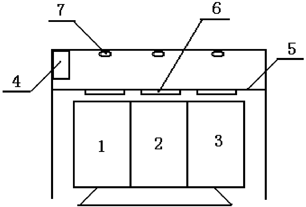 Intelligent garbage classification display terminal