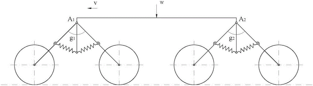 Adaptive leveling suspension